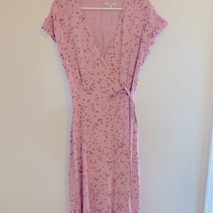 Joie Womens Bethwyn Printed Ruffled Wrap Dress